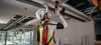EXO-S Schulter-Exoskelett Tragbares Exoskelett für Bauarbeiten, für weniger Ermüdung im Schulter- und Nackenbereich bei Arbeiten oberhalb der Schulterhöhe, für einen Bizepsumfang von bis zu 40 cm Anwendungen 4