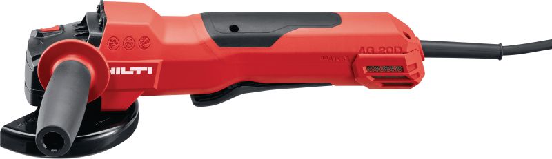 Winkelschleifer AG 125-20D Winkelschleifer 2.000 W mit bürstenlosem Motor und Totmann-Schalter zum Schneiden und Schleifen in Metall, Beton und Mauerwerk mit Scheiben bis 125 mm