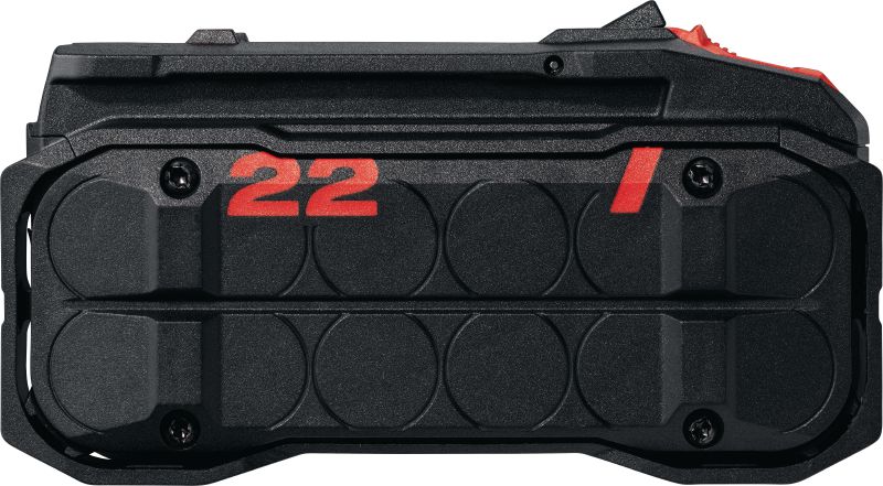 Nuron-Akku B 22-110 Langlebiger 22-V-Lithium-Ionen-Akku mit längerer Laufzeit und höherer Leistungsabgabe für den Einsatz mit Nuron Elektrowerkzeugen