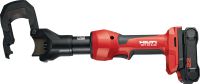 Gehen Sie zu Folie 2 von 3: Akku-Kabelschneider NCT 45 S-22 für ACSR und Abspanndraht Akku-Hydraulik-Kabelschneider mit Fallbeil-ähnlichem Schneidmechanismus und höherer Schneidleistung für ACSR-Kabel und Abspanndraht (kabellose Nuron-Geräteplattform)