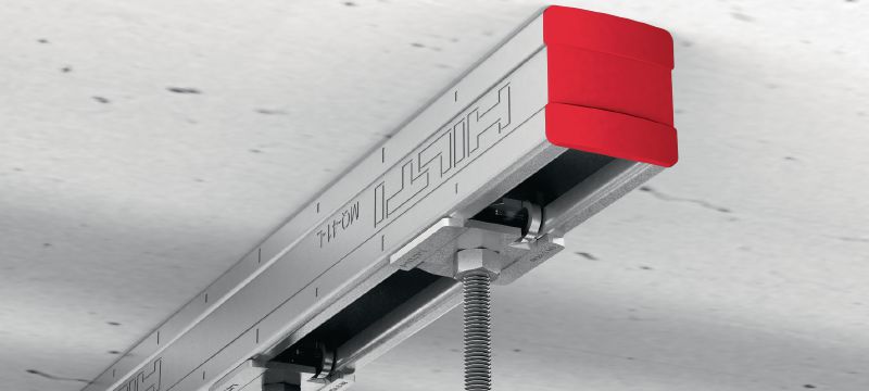 MQA-S Verzinkte Rohrklemmenverstrebung zum Befestigen von Gewindekomponenten an MQ/HS Profilschienen Anwendungen 1