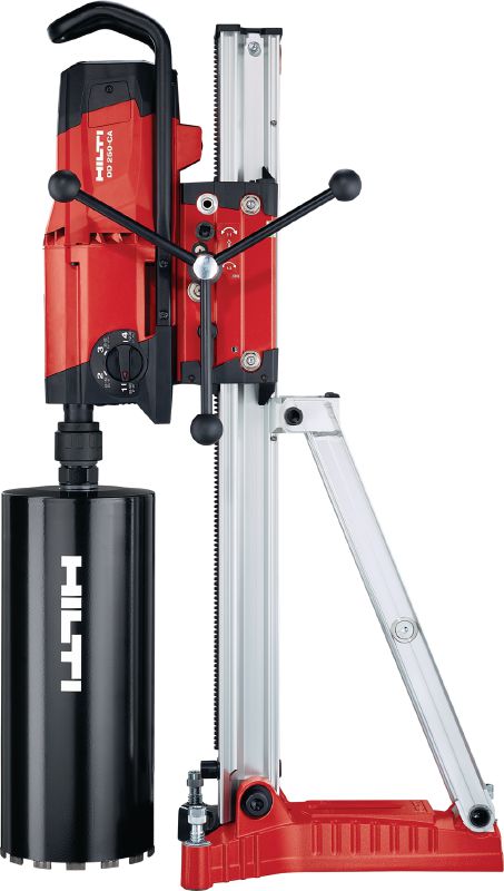 Bild 4 von 14: Kernbohrgerät DD 250-CA Modernes Diamant-Kernbohrgerät mit optionaler Cut Assist-Vorschubeinheit für sehr kleine bis große Durchmesser (12 bis 500 mm bzw. ½ bis 20)
