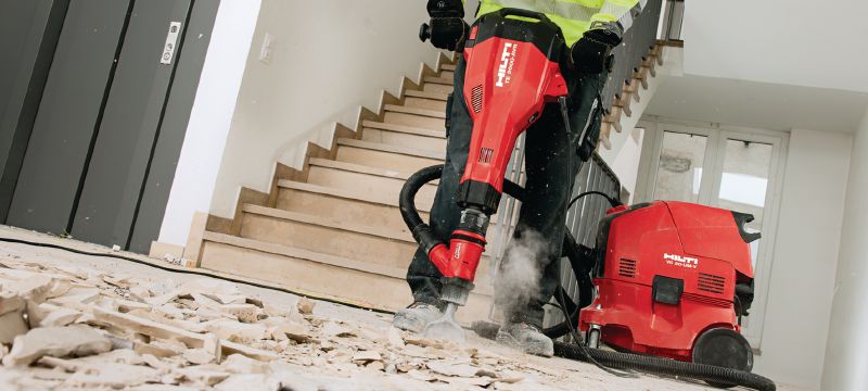 Bild 5 von 7: Elektrischer Betonabbruchhammer TE 2000-AVR Leistungsstarker und äußerst leichter Betonabbruchhammer TE-S für Beton und Abbrucharbeiten Anwendungen 1