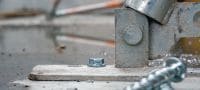 HUS4-H Betonschraube / Schraubanker Leistungsstarker Schraubanker mit Sechskantkopf (Kohlenstoffstahl) zur Befestigung an Beton und Mauerwerk Anwendungen 4