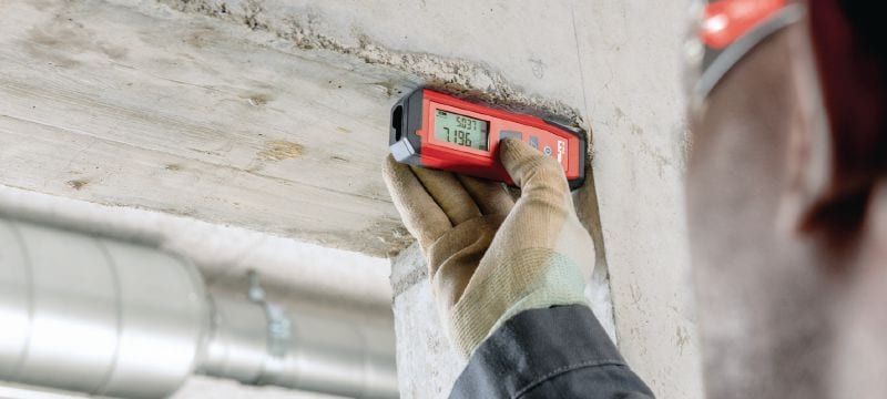 Bild 6 von 7: Lasermessgerät PD-S Benutzerfreundliches Lasermessgerät für Distanz- und Flächenmessungen bis 60 m Anwendungen 1