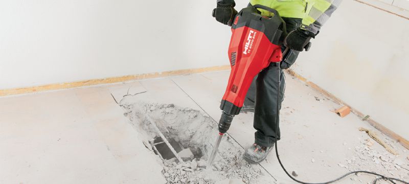 TE-SX SM Spitzmeißel Selbstschärfende TE-S Spitzmeißel für Abbrucharbeiten in Beton und Mauerwerk Anwendungen 1