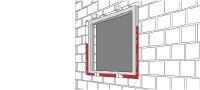Fugendichtschaum CS-F JS Flexibler Isolierschaum – ideal für Hochleistungsfugen, die Bewegungen ausgesetzt sind, wie Türen und Fenster Anwendungen 2