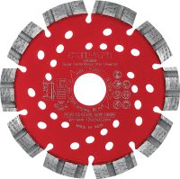 Folie 1 von 1 (selected): SPX-SL Universal-Diamantscheibe Equidist Diamantscheibe der höchsten Leistungsklasse für Schlitzarbeiten in verschiedenen Untergründen