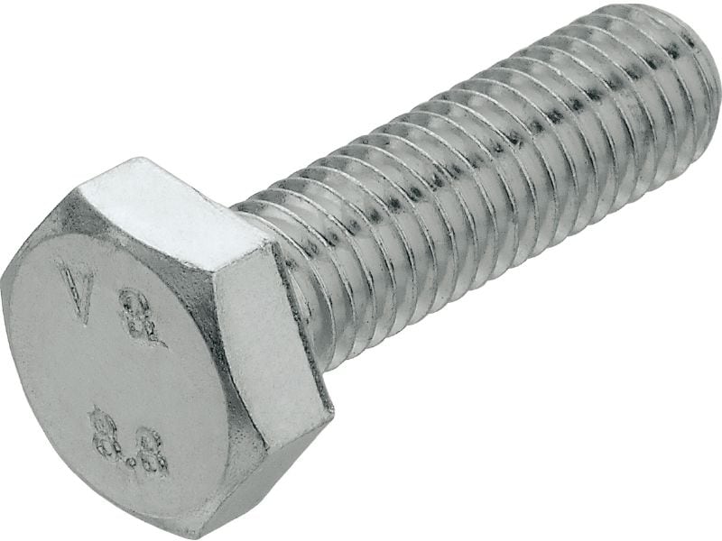 Bild 1 von 1: Sechskantschraube (A4) DIN 933 Sechskantschraube aus Edelstahl (A4) nach DIN 933