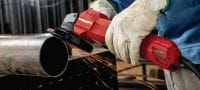 Winkelschleifer AG 125-20D Winkelschleifer 2.000 W mit bürstenlosem Motor und Totmann-Schalter zum Schneiden und Schleifen in Metall, Beton und Mauerwerk mit Scheiben bis 125 mm Anwendungen 1