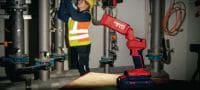 Gehen Sie zu Folie 2 von 3: LED-Arbeitsleuchte SL 2-22 Kabellose LED-Arbeitsleuchte mit ganztägiger Akkulaufzeit, drehbarem Kopf und großem Haken zur Beleuchtung von Arbeitsbereichen einer Person (kabellose Nuron-Geräteplattform) Anwendungen 1