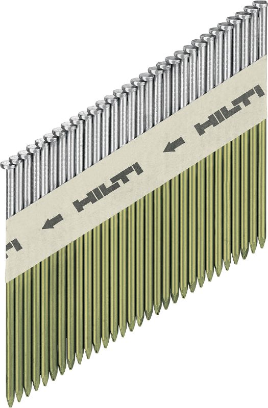 Bild 1 von 3: GX-WF Glatte Nägel (blank) Blanker, glatter Rahmennagel für das Bolzensetzgerät GX 90-WF zur Befestigung von Holz an Holz