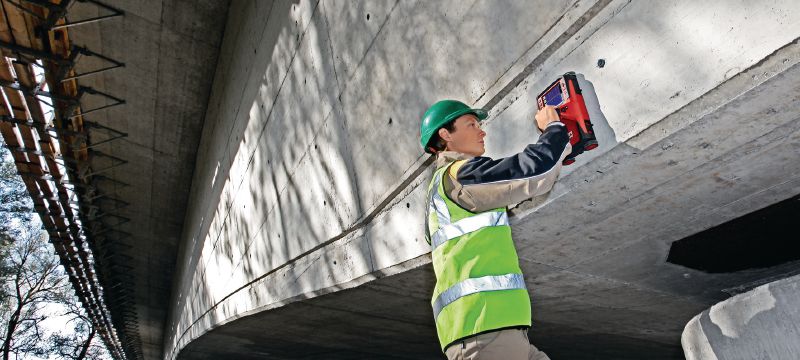 PS 1000 X-Scan Beton-Detektionsgerät Effizienter Betonscanner für Strukturanalysen und zur Lokalisierung eingebetteter Objekte in mehreren Schichten Anwendungen 1