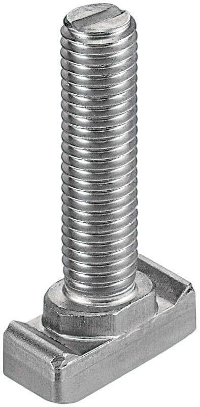 Bild 2 von 3: Hammerkopfschraube mit Kerbzahn HBC-C-N Gekerbte T-Bolzen für Zug- und Querlasten, die senkrecht und parallel einwirken (3D-Lasten)