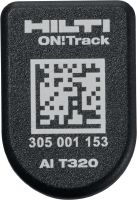 AI T320 ON!Track Bluetooth®-Smarttag Robuste Betriebsmittelkennzeichnung zur Verfolgung von Standort und Einsatzbedarf von Geräten auf der Baustelle über das Hilti ON!Track Tracking-System – optimieren Sie Ihren Bestand und sparen Sie Zeit bei der Verwaltung