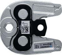 Folie 1 von 2 (selected): Pressbacken NPR PM M Pressbacken für Pressfittinge mit Kontur M bis 35 mm. Kompatibel mit Hilti Rohrpresswerkzeug NPR 19-A.