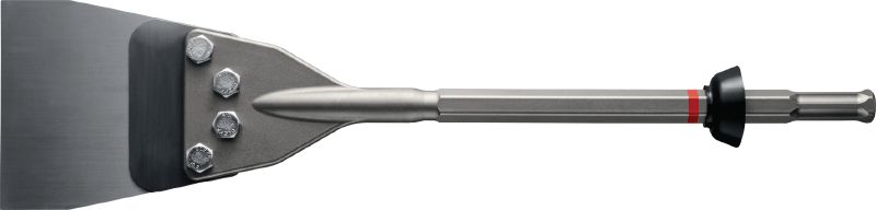 TE-SX FS Spachtelmeißel Extra scharfe TE-S Spachtelmeißel zum Abtragen von Bodenbelägen und Beschichtungen in Verbindung mit Abbruchgeräten