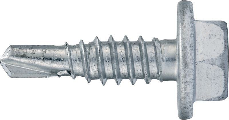 Bild 1 von 1: Metallbau-Selbstbohrschrauben S-MD 21 Z Selbstbohrschraube (verzinkter Kohlenstoffstahl) mit angepresstem Flansch für dünne Metall-Metall-Befestigungen (bis 3 mm)
