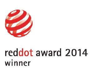                Dieses Produkt wurde mit dem Red Dot Design Award ausgezeichnet.            