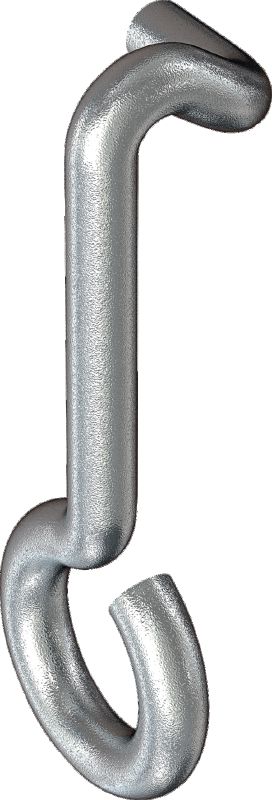 Bild 1 von 3: MW-DH Haken für Metallkonstruktionen Trapezplattenhaken zum Abhängen von MW Drahtseilaufhängungen an Metallkonstruktionen