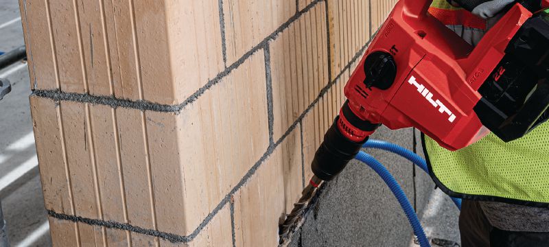 Bild 7 von 8: Akku-Bohrhammer TE 50-22 Kompakter SDS Max (TE-Y) Akku-Bohrhammer mit geringerem Gewicht, mehr Leistung und weniger Vibrationen zum Bohren und Meißeln in Beton (Nuron Akku) Anwendungen 1