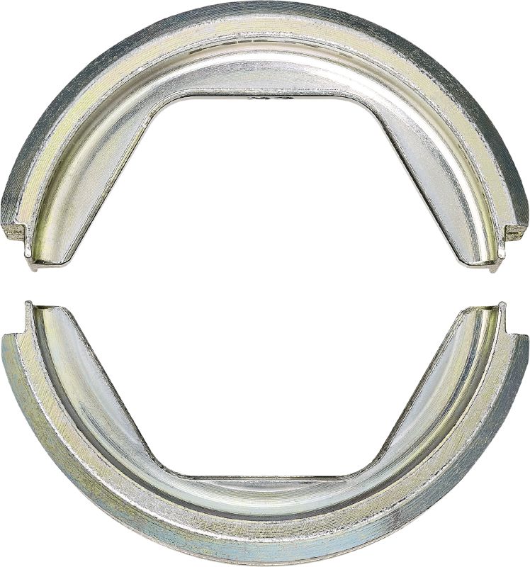 Bild 2 von 6: DIN-Kabelpresseinsätze 6T für Kupfer DIN-Pressbacken mit 6 Tonnen Presskraft für Laschen und Verbinder aus Kupfer bis 300 mm²