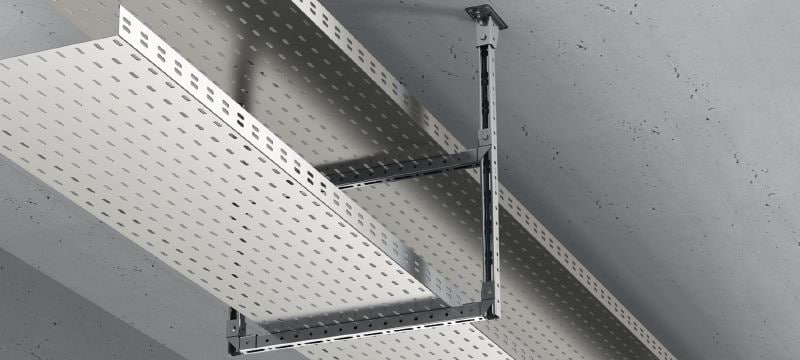 MT-50 Montageschiene Montageschiene für mittelschwere Anwendungen zur Verwendung mit MT-FL/MT-TL Komponenten im Innenbereich Anwendungen 1