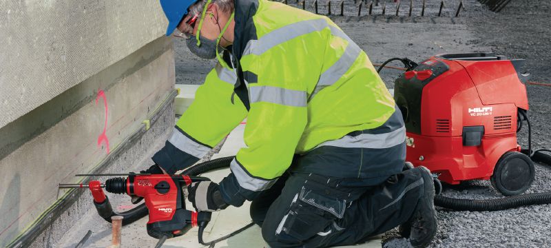 Bohrhammer TE 30-AVR Leistungsstarker Bohrhammer SDS Plus (TE-C) für schwere Bohrarbeiten und Korrekturmeißeln in Beton, mit Aktiver Vibrationsreduktion (AVR) Anwendungen 1