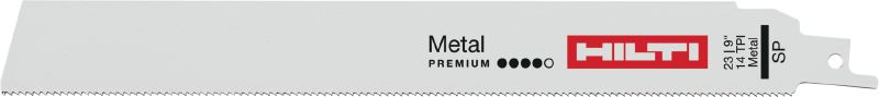 Säbelsägeblätter (Schwerlastbereich) für Metall mittlerer Dicke Langlebigeres Säbelsägeblatt zum Schneiden von Metall mit einer Stärke von 3.5 bis 10 mm (1/8 bis 7/16)