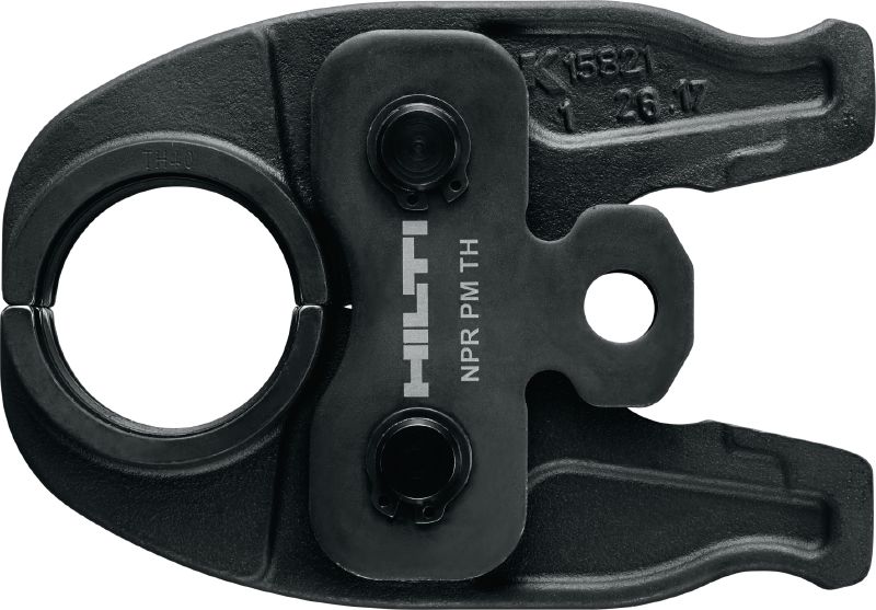 Pressbacken NPR PM TH Pressbacken für Pressfittinge mit Kontur TH bis 40 mm. Kompatibel mit Hilti Rohrpresswerkzeug NPR 19-A.