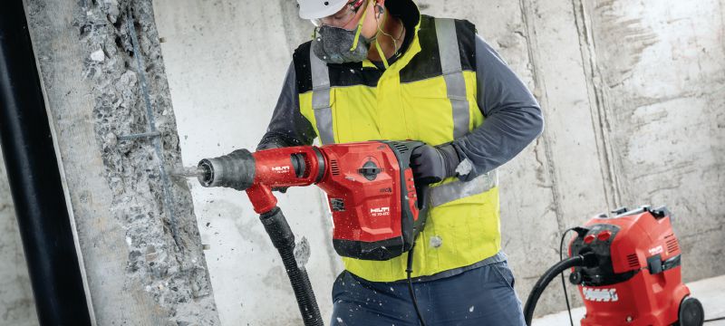 Bohrhammer TE 70-ATC/AVR Sehr leistungsstarker Bohrhammer SDS Max (TE-Y) für schwere Bohr- und Meißelarbeiten in Beton Anwendungen 1