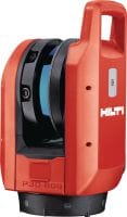 Folie 1 von 6 (selected): Hilti P3D 800 Laserscanner 3D-Laserscanner für die Realitätserfassung auf Baustellen; erstellt schnelle und genaue Punktwolken und lässt sich in gängige Bemessungssoftware integrieren