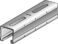 MQ-41-HDG plus Feuerverzinkte MQ Doppel-Montageschiene für mittelschwere Anwendungen