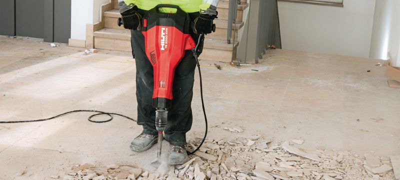 Elektrischer Betonabbruchhammer TE 2000-AVR Leistungsstarker und äußerst leichter Betonabbruchhammer TE-S für Beton und Abbrucharbeiten Anwendungen 1