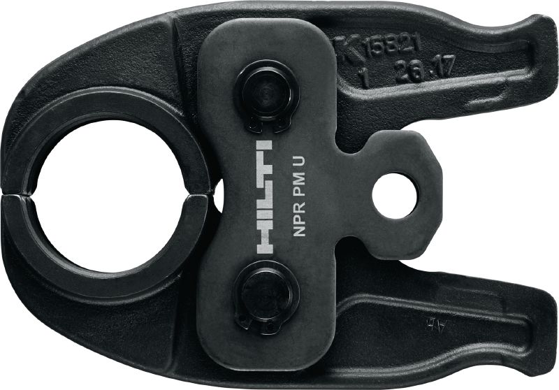 Pressbacken NPR PM U Pressbacken für Pressfittinge mit Kontur U bis 40 mm. Kompatibel mit Hilti Rohrpresswerkzeug NPR 19-A.