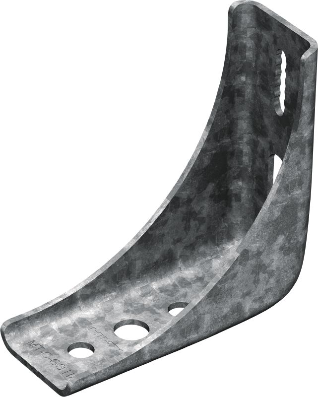Bild 1 von 6: MT-C-GS HA OC Winkelkonsole Kompakte, halb verstellbare und abgespannte Winkelkonsole für Kastenprofile und C-Schienenkonstruktionen mit 3D-Lasten in mäßig korrosiven Umgebungen