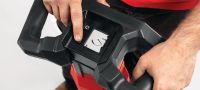 Gehen Sie zu Folie 2 von 3: DX 9-ENP Bolzensetzgerät für Dachanwendungen Digitalfähiges, vollautomatisches Bolzensetzgerät (Standgerät) für hohe Produktivität, zur Befestigung von Metallböden Anwendungen 1