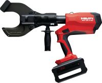 Folie 1 von 4 (selected): Akku-Kabelschneider NCT 85 C-22 für Kupfer und Aluminium Akku-Kabelschneider mit Pistolengriff für Kupfer- und Aluminiumkabel bis 3,2 │ 80 mm (kabellose Nuron-Geräteplattform)