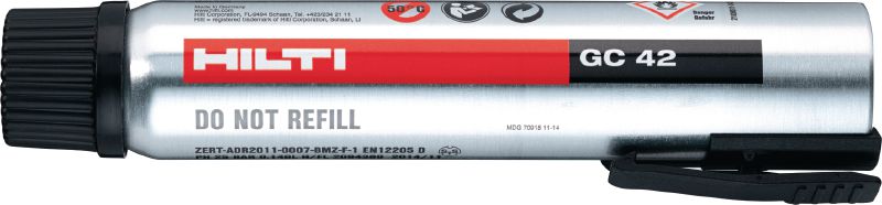 GC 42 Gasdose Hochdruckgasdose für das Bolzensetzgerät GX 3