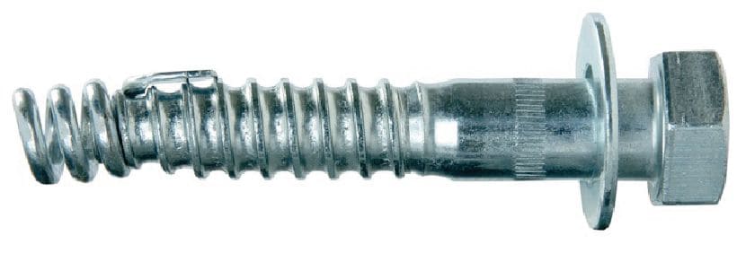 Bild 1 von 2: Coil-Anker HCA Wirtschaftlicher Spiralanker (Kohlenstoffstahl) mit Sechskantkopf