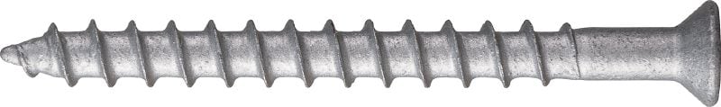 Kwik-Con+ Torx-Schraubanker mit flachem Senkkopf Vielseitiger Hochleistungs-Schraubanker (Kohlenstoffstahl, flacher Torx-Senkkopf) für Beton und Mauerwerk