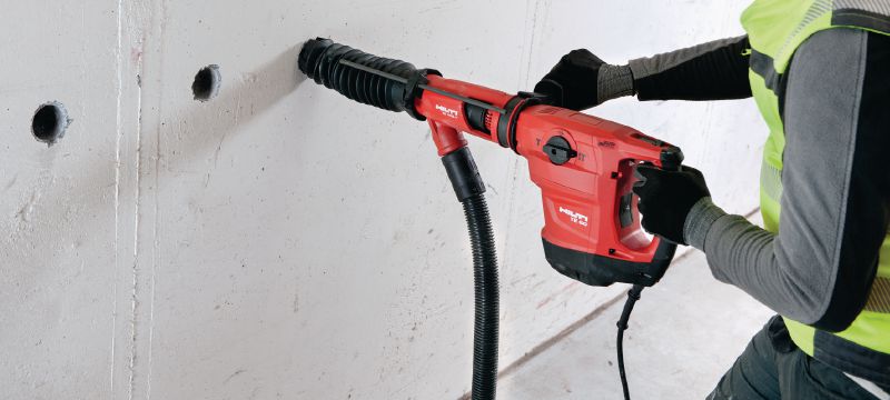 Bild 4 von 6: Bohrhammer TE 60-AVR Vielseitiger und leistungsstarker SDS Max (TE-Y) Bohrhammer für Bohr- und Meißelarbeiten in Beton, mit Aktiver Vibrationsreduktion (AVR) Anwendungen 1