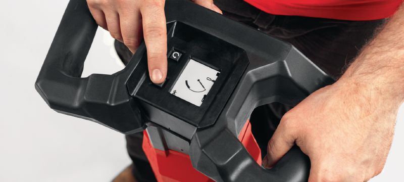 Bild 2 von 3: DX 9-ENP Bolzensetzgerät für Dachanwendungen Digitalfähiges, vollautomatisches Bolzensetzgerät (Standgerät) für hohe Produktivität, zur Befestigung von Metallböden Anwendungen 1
