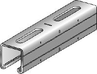 MQ-41/3 Schiene Verzinkte MQ Profilschiene (41 mm hoch und 3 mm stark) für mittelschwere Anwendungen