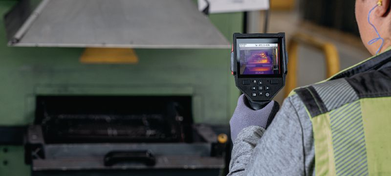 Bild 5 von 8: PT-C Wärmebildkamera Infrarotkamera mit Wärmebildtechnik zur Inspektion von Elektro-, Mechanik-, Rohrleitungs- und HLK-Anwendungen Anwendungen 1