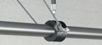 MFP-KF Festpunkt-Kälterohrschelle Festpunktrohrschelle mit hochdichter Isolierung für schwere Anwendungen in der Kältetechnik Anwendungen 1