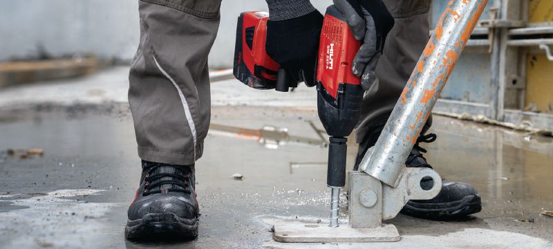 HUS4-H Betonschraube / Schraubanker Leistungsstarker Schraubanker mit Sechskantkopf (Kohlenstoffstahl) zur Befestigung an Beton und Mauerwerk Anwendungen 1