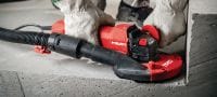Winkelschleifer AG 125-20D Winkelschleifer 2.000 W mit bürstenlosem Motor und Totmann-Schalter zum Schneiden und Schleifen in Metall, Beton und Mauerwerk mit Scheiben bis 125 mm Anwendungen 8