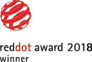                Dieses Produkt wurde mit dem Red Dot Design Award ausgezeichnet.            