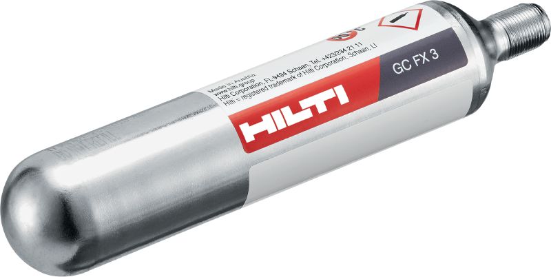 FX 3 Gaskartusche Kompakte, saubere und tragbare leichte Gaskartusche zur Verwendung mit Hilti Bolzenschweißgeräten